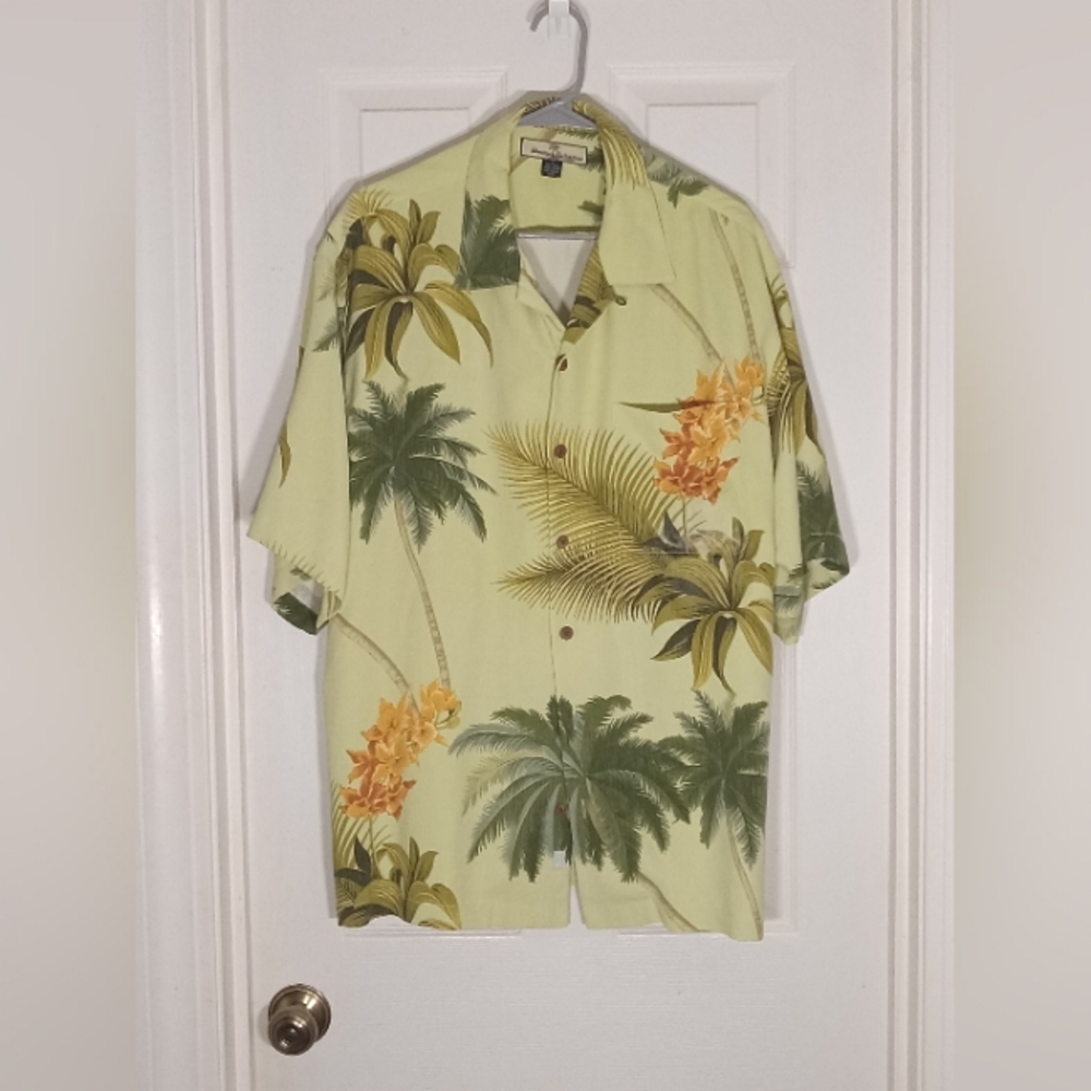 silk tropical Short Sleeve shirt Tommy Bahama